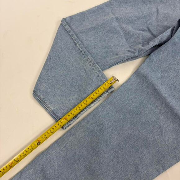 Vintage y2k faded stonewash baggy wide leg skater grunge jeans - Picture 4 of 6